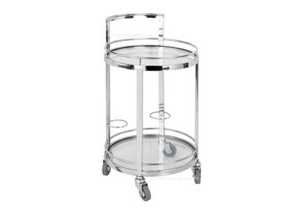 不銹鋼酒店用品-圓形酒水車 不銹鋼酒店用品-圓形酒水車
