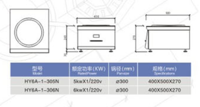 臺(tái)式電磁小炒爐 臺(tái)式電磁小炒爐
